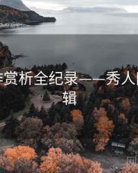 重磅佳作赏析全纪录——秀人网流量逻辑