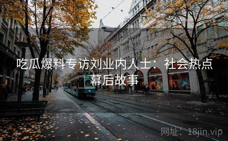 吃瓜爆料专访刘业内人士：社会热点幕后故事