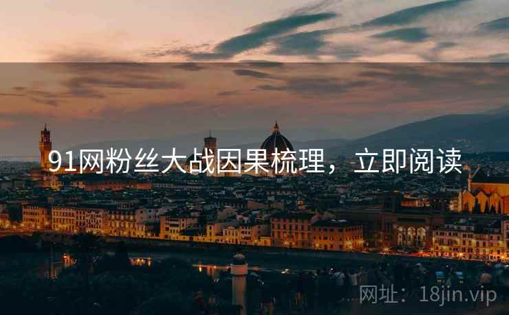 91网粉丝大战因果梳理，立即阅读