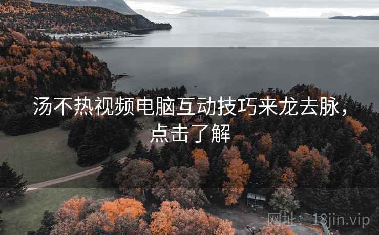 汤不热视频电脑互动技巧来龙去脉，点击了解