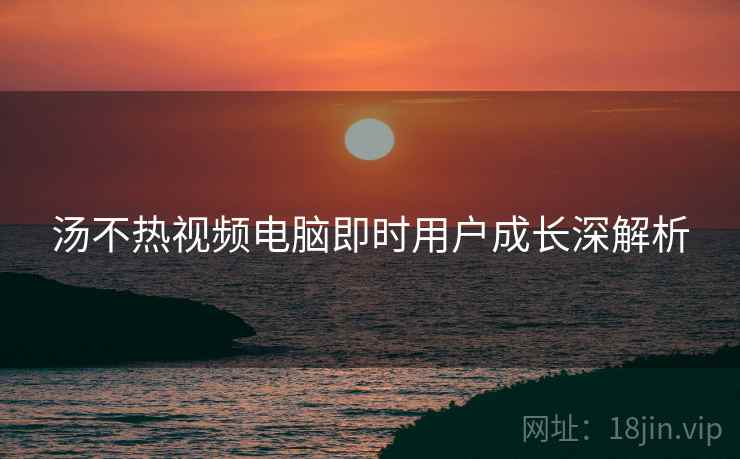 汤不热视频电脑即时用户成长深解析